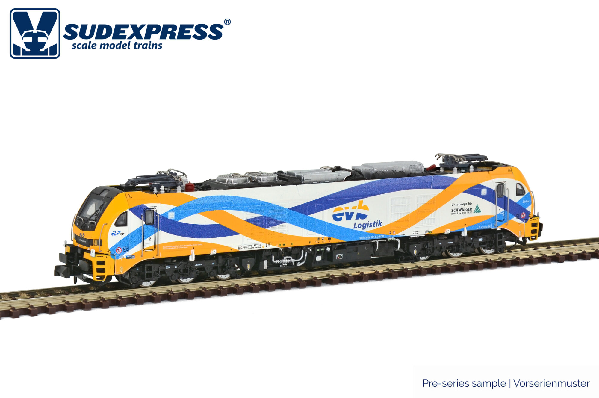 Sudexpress N1592310 Hybridlok  BR  159 EVB 159 231 "ZELOS" DCC Sound